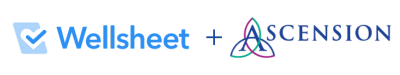 Wellsheet + Ascension Logo